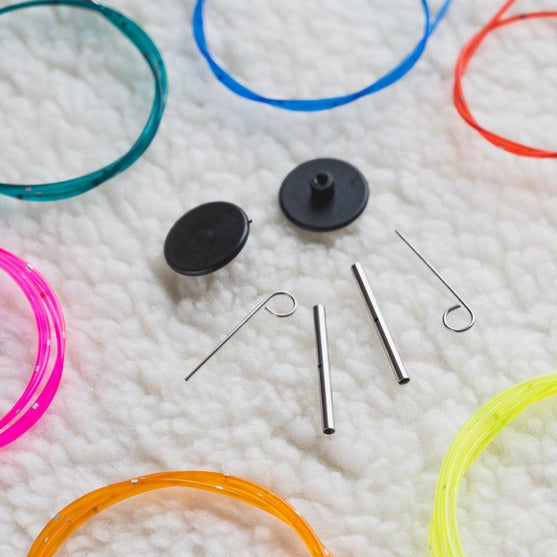 Connettori per cavi - 3 pz - KnitPro
4