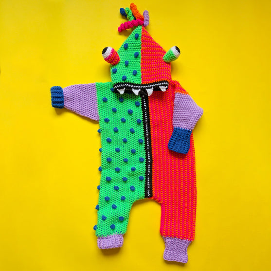 Monster Romper - Tutina per Halloween
2