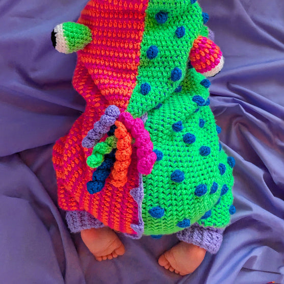 Monster Romper - Tutina per Halloween
6