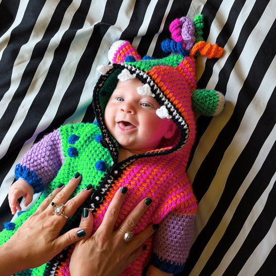 Monster Romper - Tutina per Halloween
7