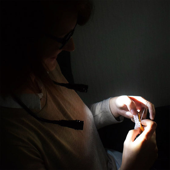 Punto luce da collo Deluxe - Nero - Hobbii
8
