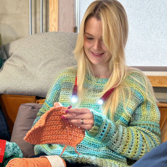 Punto luce da collo Deluxe - Rosso - Hobbii
8