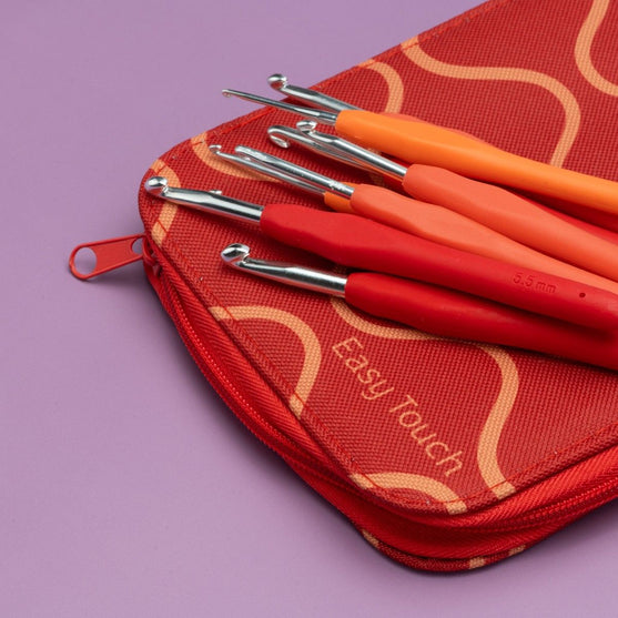 Set Uncinetti Easy Touch - Berry - 9 dimensioni - Hobbii
3