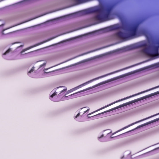 Set di uncinetti Cosmo - 9 dimensioni - Wisteria - Hobbii
4