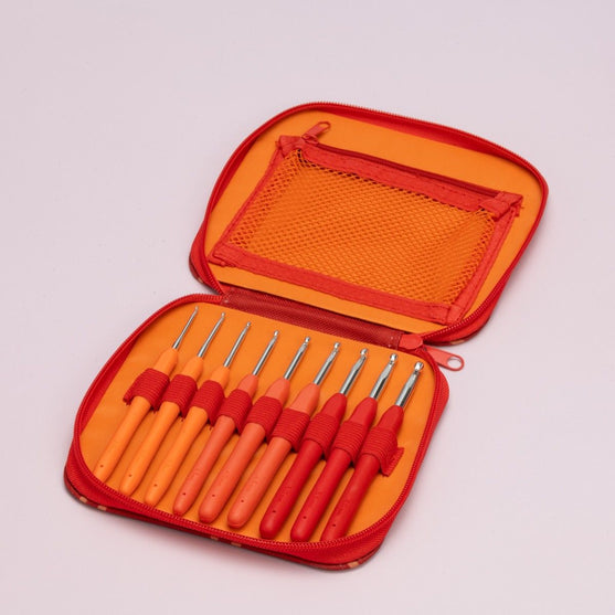 Set Uncinetti Easy Touch - Berry - 9 dimensioni - Hobbii
2