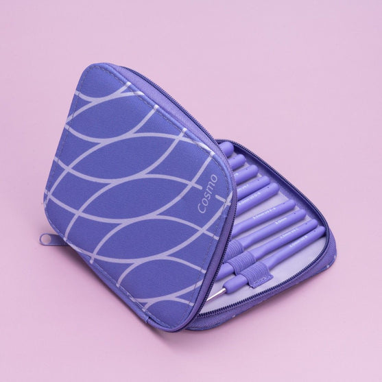 Set di uncinetti Cosmo - 9 dimensioni - Wisteria - Hobbii
6