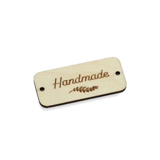 Etichette in legno - Handmade - Hobbii
4