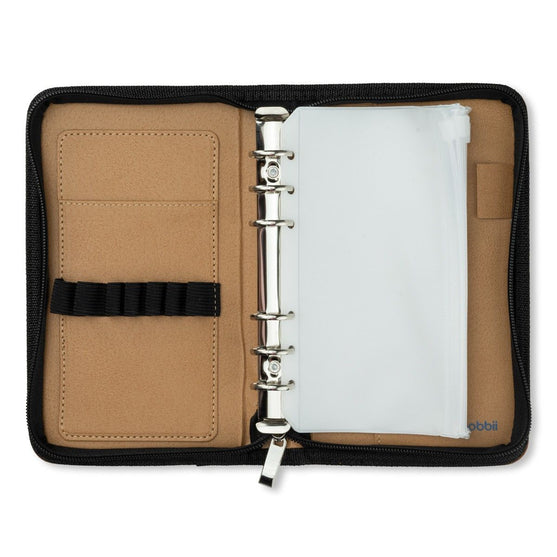 Astuccio in pelle PU con bustine con cerniera - Hobbii
3