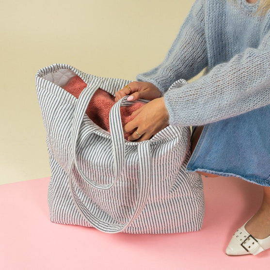 Shopper trapuntata - Oversize - Hobbii
8