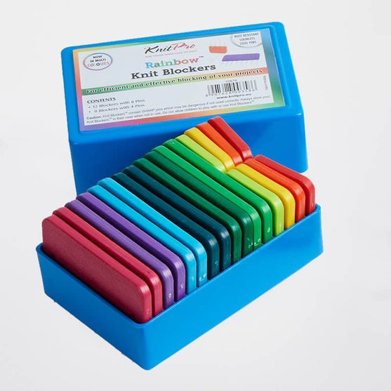 Rainbow Knit Blockers - Pettini per bloccaggio - KnitPro
2