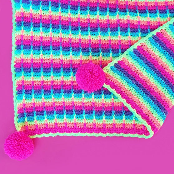 Coperta - Rainbow Waffle
3