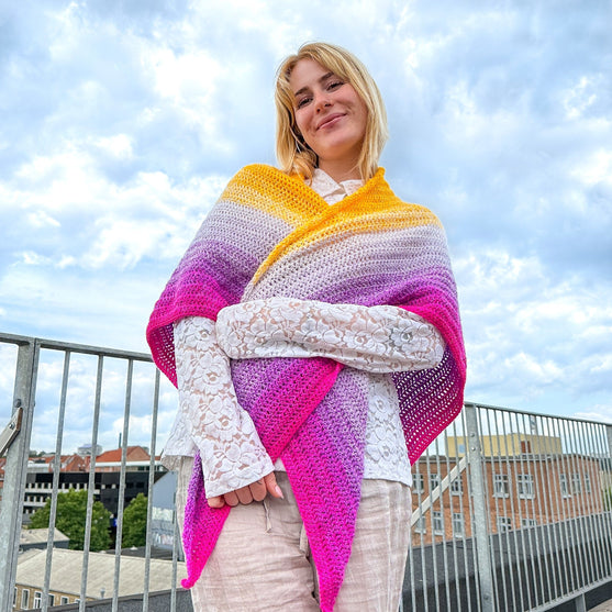 Simple Lines Alpaca - Scialle
6