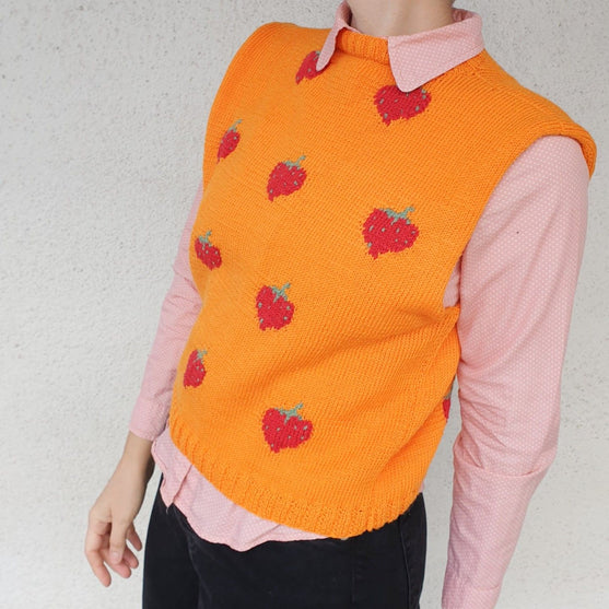 Tutti Frutti Strawberry - Maglietta senza maniche
3