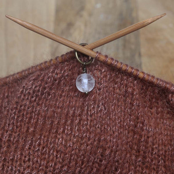 Segnamaglie con perle - Go Handmade
3