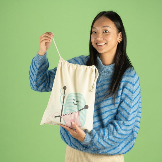 Borsa con cordoncino - Yarniis - Hobbii
3