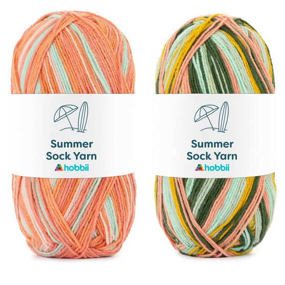 Summer Sock Yarn - Hobbii
11