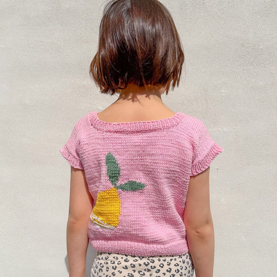 Tutti Frutti Lemon - Maglietta senza maniche per bambini
2