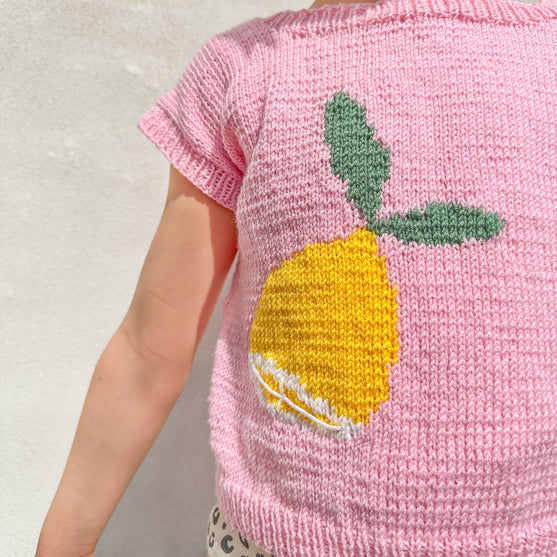 Tutti Frutti Lemon - Maglietta senza maniche per bambini
3