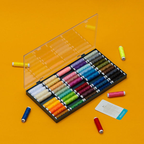 Set di fili da cucito - 50 colori - Hobbii
4