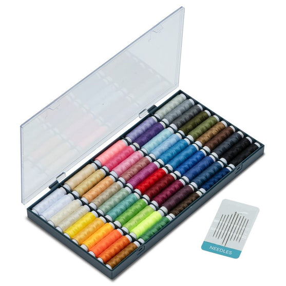 Set di fili da cucito - 50 colori - Hobbii
3