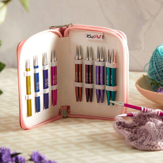 Zing Deluxe - Set di Ferri Circolari Intercambiabili Corti - KnitPro
3