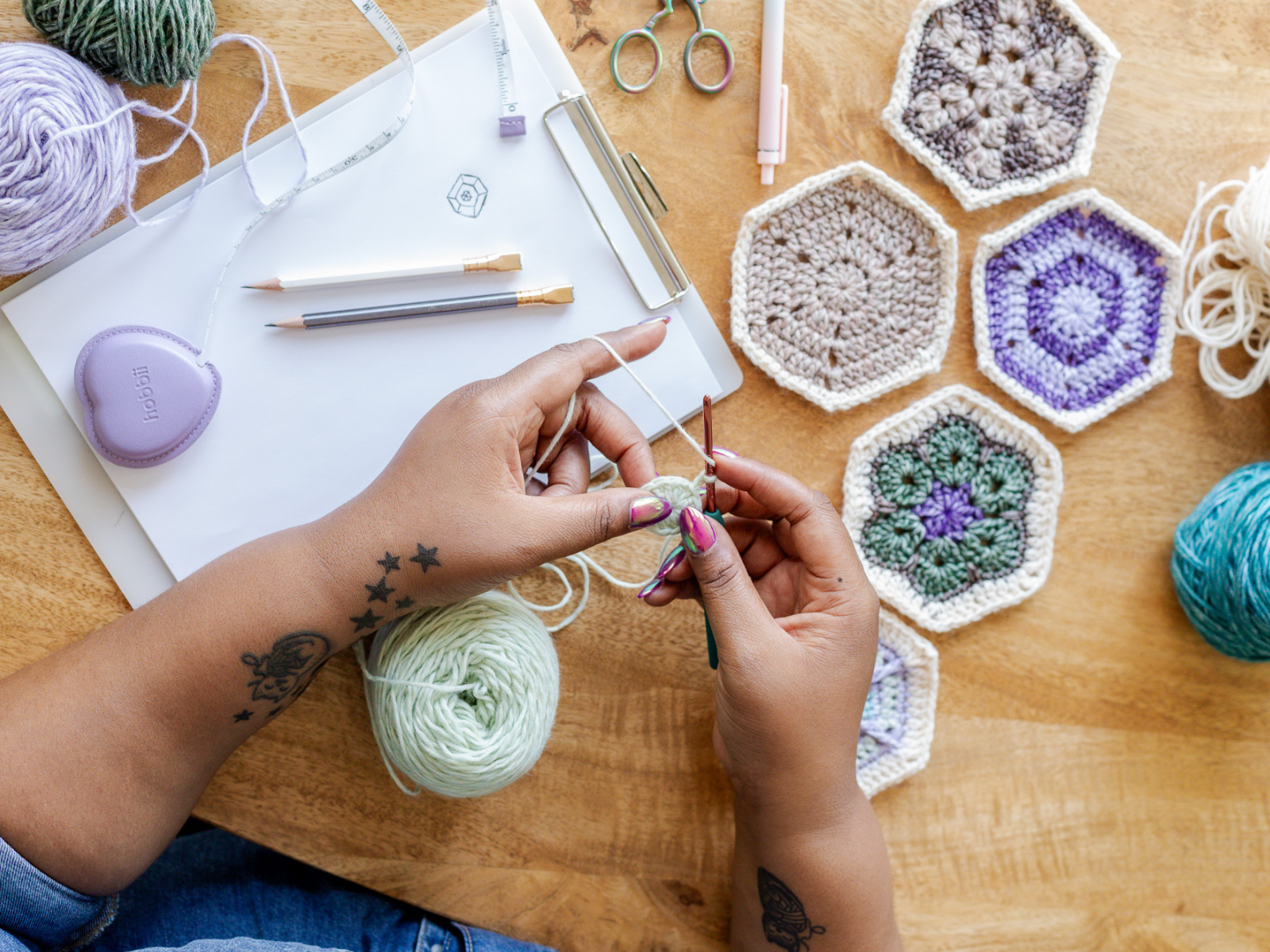 Ready, Set, Crochet! Practice Your #FrostandBloomCAL Stitches!