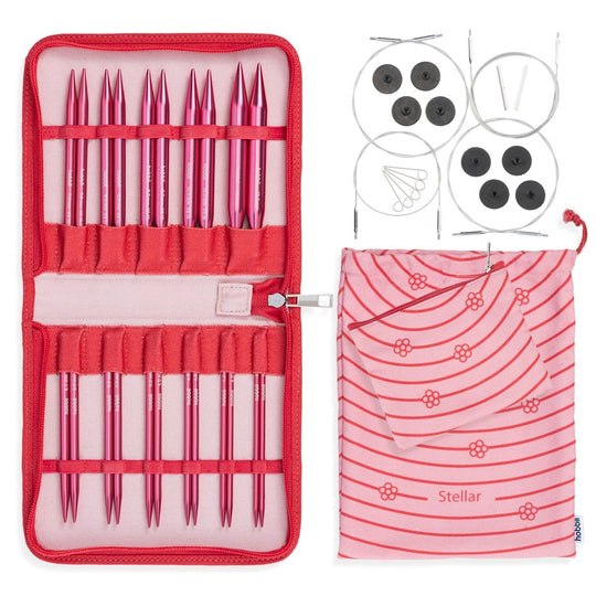 Set ferri circolari intercambiabili Stellar Deluxe - Coral - Hobbii