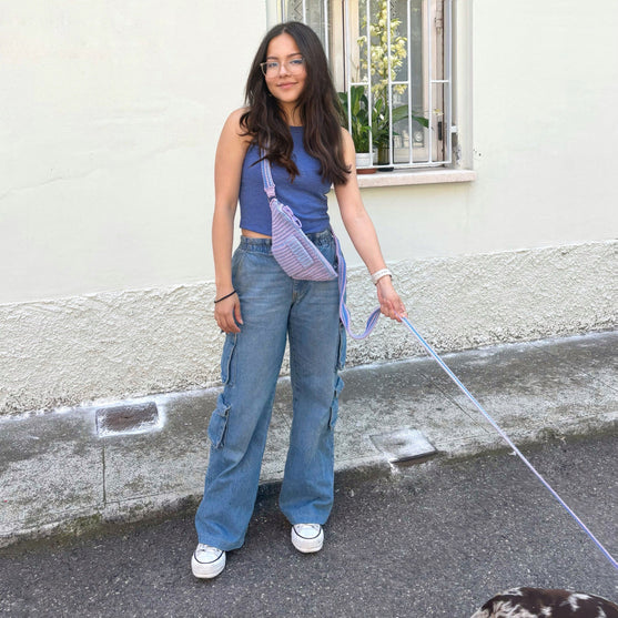 

Woof - Marsupio con guinzaglio
1