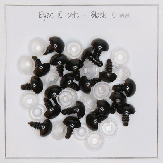 

Occhi con clip di sicurezza - 10 mm - Go Handmade
1