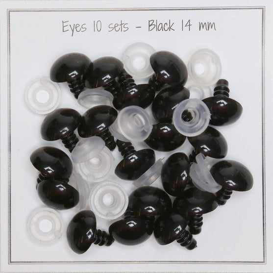 

Occhi con clip di sicurezza - 14 mm - Go Handmade
1
