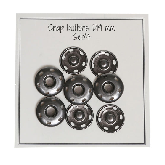 

Bottoni automatici - 19 mm - Go Handmade
1