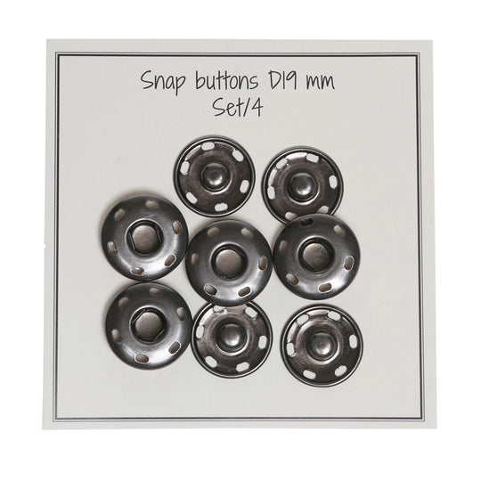 Bottoni automatici - 19 mm - Go Handmade