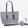 

Ribbon Shopper con il fondo di pelle – Piccola
5