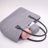 

Ribbon Shopper con il fondo di pelle – Piccola
6