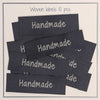 

10 Etichette - Handmade - Nero - Go Handmade
1