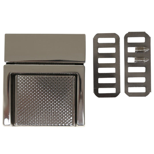 Chiusura metallica per borsa - 35 x 31 mm - Go Handmade