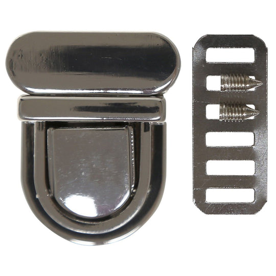 Chiusura metallica per borsa - 30 x 19 mm - Go Handmade