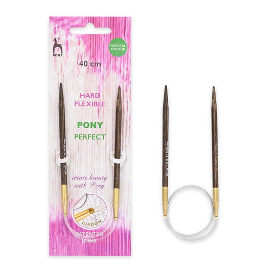 Perfect ferri circolari - 40 cm - Pony