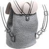 

Chiusura per borsa con bottone magnetico - Beige/Argento - Go Handmade
7