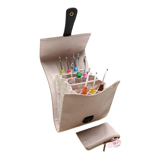 Borsa con astuccio per segnamaglie - Go Handmade