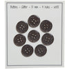 

Bottoni Glitter - Nero - Diverse dimensioni - Go Handmade
1