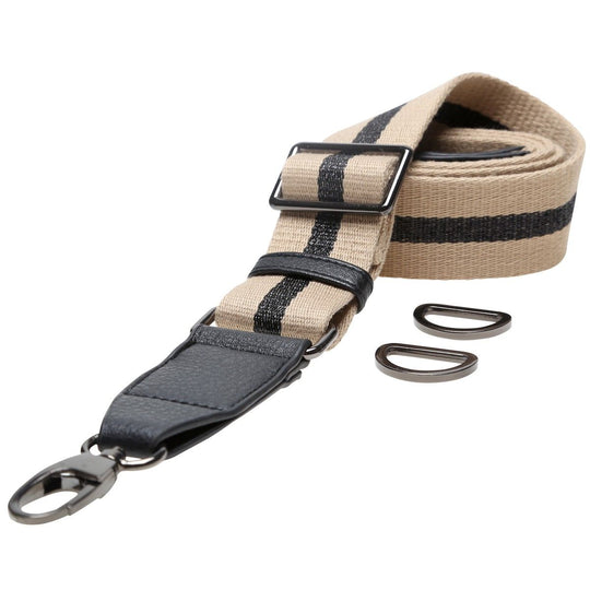 Tracolla in cotone - Regolabile 80–125 cm x 38 mm - Go Handmade