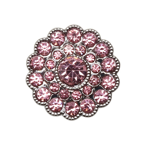 

Bottoni Bling - Pietre piccole - Rosa - 4 pz. - Go Handmade
1