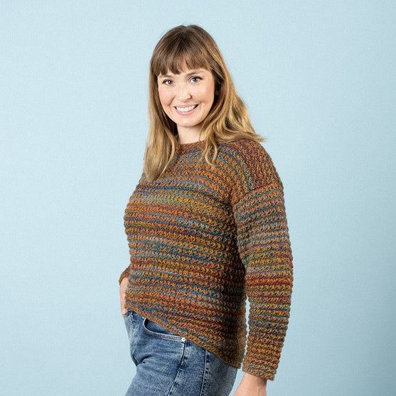 

Nanna - Maglione con motivo in rilievo
2