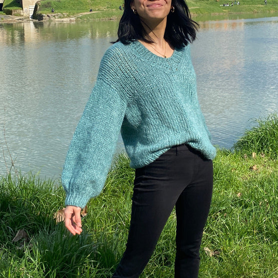 

Charlotte - Maglione scollo a V
3