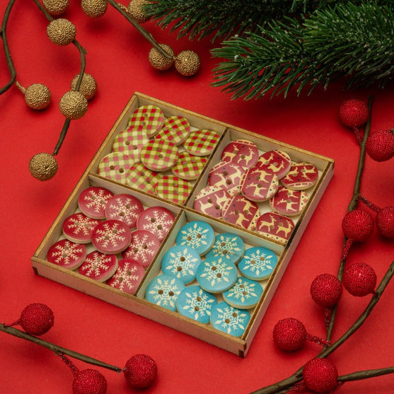 

Bottone in legno - Natale - 18 mm - Hobbii
2