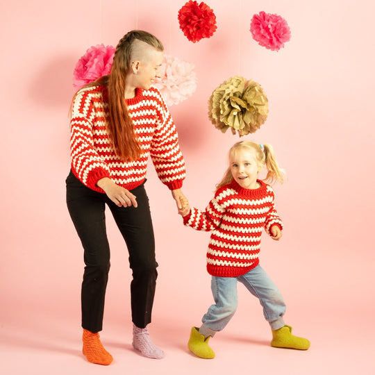 Candy Cane Stripes - Maglione per bambini