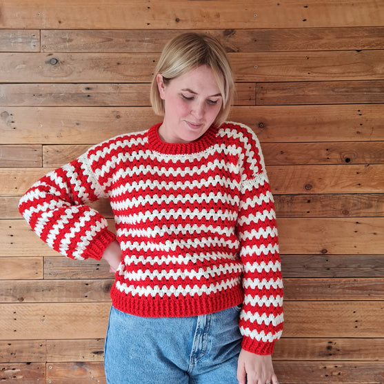 

Candy Cane Stripes - Maglione
5