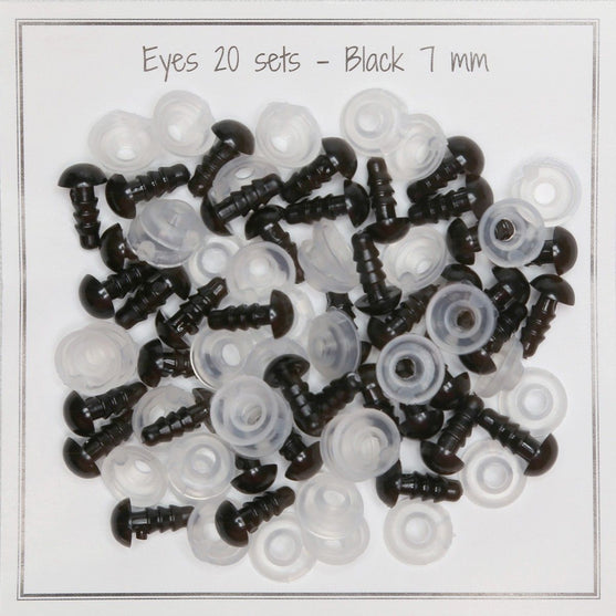 

Occhi con clip di sicurezza - 7 mm - Go Handmade
1