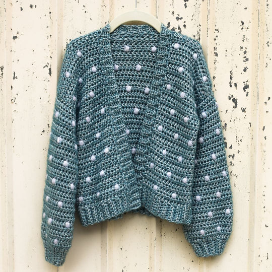 Cotton Candy Dot - Cardigan per bambini